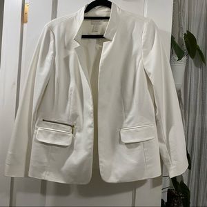 Chico’s white blazer size 1